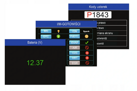 Tester skaner diagnostyczny Vident IEASY310PRO J.POLSKI