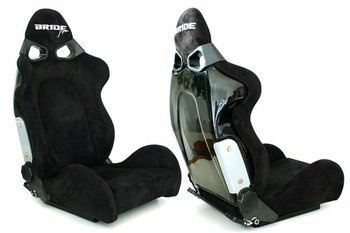 Fotel Sportowy CUGA Zamsz Bride Black