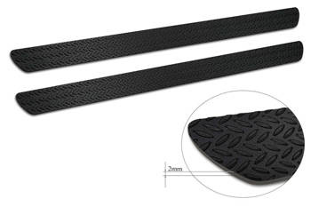 Uniwersalne nakładki progowe "Black Mat".