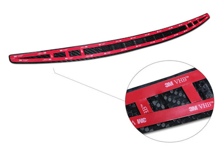 Nakładka na zderzak tylny do Mercedes C W206 Sedan (Carbon Fiber)