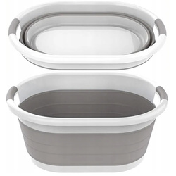 KOSZ NA PRANIE SKŁADANY MISKA SKŁADANA SILIKONOWA