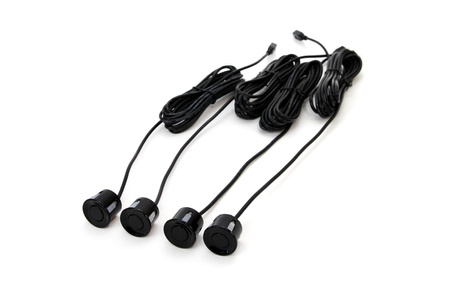 Zestaw czujników parkowania TFT01 4,3" z kamerą HD-310 4 sensory czarne