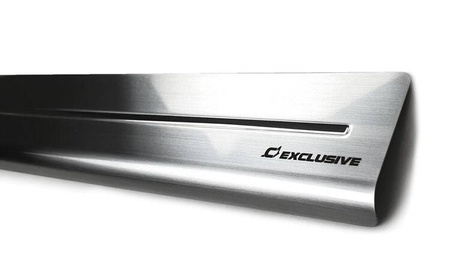 Progi Long Line Dacia Logan II FL Sedan 4 2016- - Satin