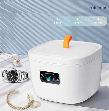 Myjka ULTRADŹWIĘKOWA Sterylizator Kosmetyczny do Biżuterii Protez Okularów