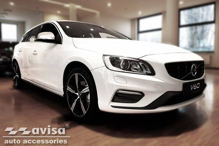 Nakładka na zderzak tylny do Volvo V60 (Stal)