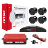 Zestaw czujników parkowania cofania LED 4 sensory czarne AMIO-01565