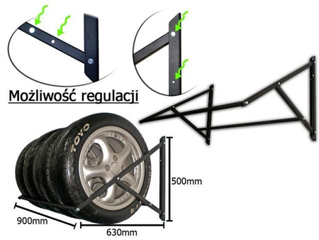 Wieszak na opony S4