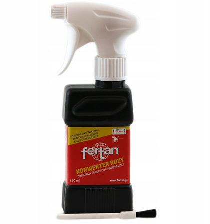 Konwerter do czyszczenia rdzy rdza antykorozyjna FERTAN 250ml