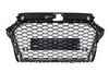 GRILL PRZEDNI AUDI A3 8V 17- RS DESIGN PIANO BLACK