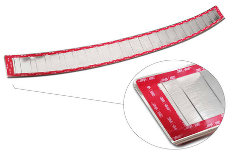 Nakładka na zderzak tylny do TOYOTA RAV4 3 (Stal)