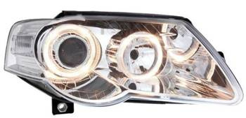 Reflektory lampy przednie VW Passat B6 CHROM RINGI