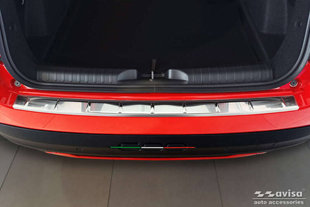 Nakładka listwa ochronna na zderzak tylny FIAT 600 (Stal)