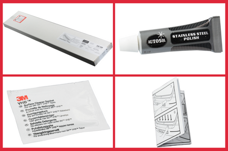 Nakładka na zderzak tylny do Volkswagen Golf 6 (Stal)