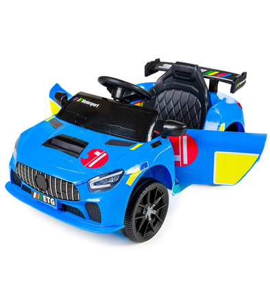 AUTO NA AKUMULATOR SAMOCHÓD CABRIO ELEKTRYCZNY SOLIDNY SPOILER PILOT LED BUJAK WOLNY START