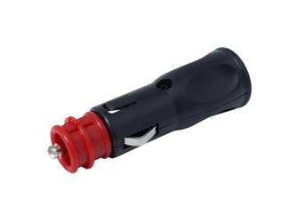 Wtyczka EURO/DIN z bezpiecznikiem do gniazda 12/24V, max 15A