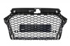 GRILL PRZEDNI AUDI A3 8V 17- RS DESIGN PIANO BLACK