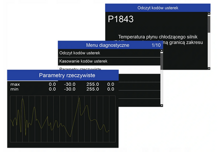 Tester skaner diagnostyczny Vident IEASY310PRO J.POLSKI