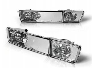 Halogeny+kierunkowskazy vw golf iii 3 vento chrome