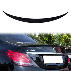 Lotka Lip Spoiler Matt Black MERCEDES C-Class W205 2013-obecnie