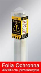 Folia ochronna na progi, słupki, zderzak 30 x 100 cm