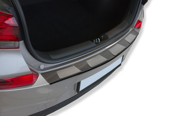 Zderzak 4 TRAPEZ Dacia Dokker I FL Van 5 2017- - Satin Black&White