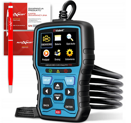 Tester skaner diagnostyczny Vident IEASY310PRO J.POLSKI