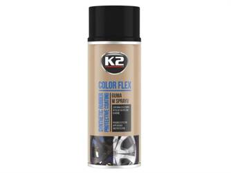 COLOR FLEX Guma w sprayu, czarny połysk, 400ml