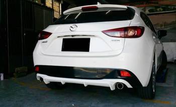 Dyfuzor tylnego zderzaka Mazda 3 5D 15-