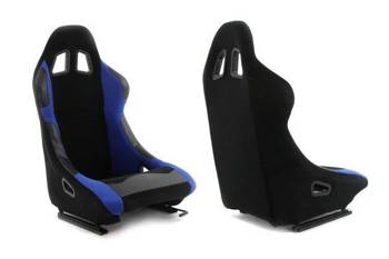 Fotel sportowy MONZA RACE PLUS Welur Blue