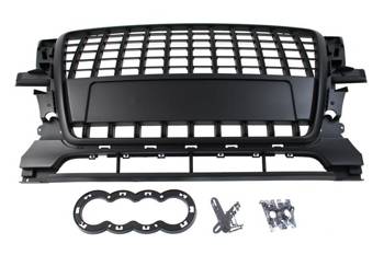 GRILL AUDI Q5 8R BLACK (09-12) PDC