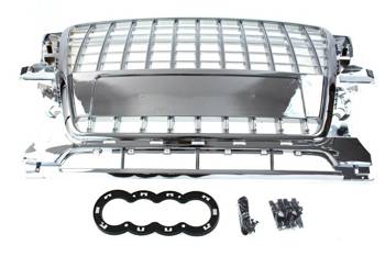 GRILL AUDI Q5 8R CHROME (09-12) PDC