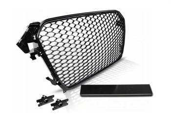 Grill przedni atrapa AUDI A4 B8 11-15 RS-TYPE BLAC