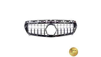 Grill sportowy GT Chrome & Black MERCEDES A-Class W176 przed liftem 2012-2015