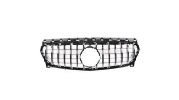 Grill sportowy GT Chrome & Black MERCEDES CLA C117, X117 Facelift 2016-2018