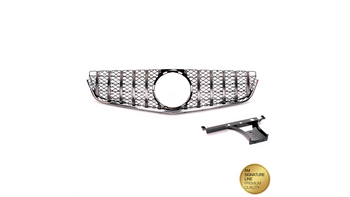 Grill sportowy GT Chrome & Black MERCEDES E-Class C207 A207 przed liftem 2009-2013