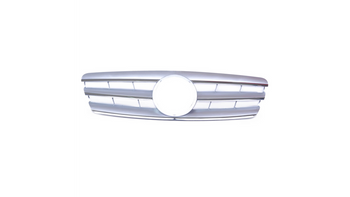 Grill sportowy Silver 3S MERCEDES C-Class W203 S203 2000-2007