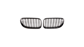 Grill sportowy podwójne żeberka Gloss Black BMW 3 E92 E93 Facelift 2010-2013