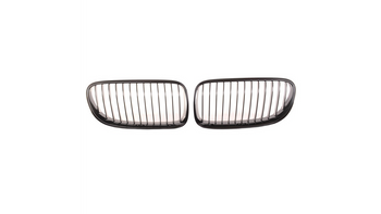 Grill sportowy pojedyncze żeberka Gloss Black BMW 3 E92 E93 Facelift 2010-2013