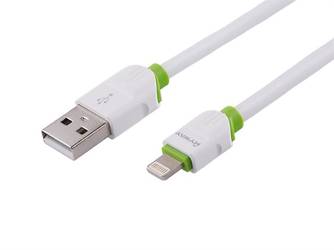 Kabel MYWAY do ładowania i synchronizacji, silikonowy okrągły, 100 cm, USB > Lightning