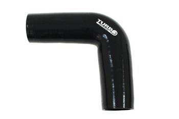 Kolanko 90st TurboWorks Black 76mm XL