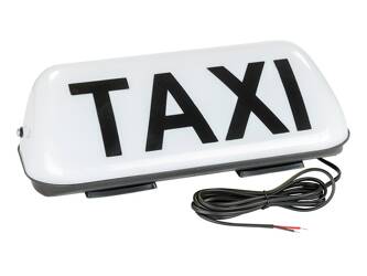 Lampa TAXI ukośna, LED, biała