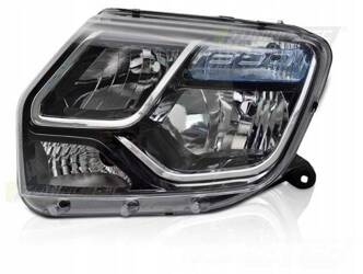 Lampa lewa reflektor black do Dacia Duster 13-17