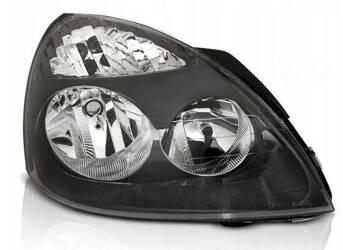 Lampa przednia prawa black renault clio 01-09.05