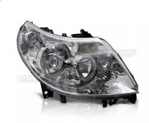 Lampa reflektor Fiat Ducato Boxer Jumper 06-10 tyc chrom prawa