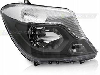 Lampa reflektor Mercedes Sprinter w906 13-18 black tyc prawa