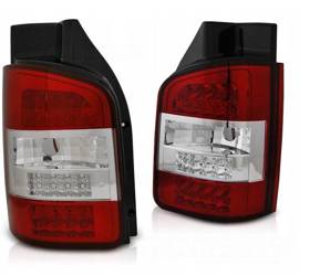 Lampy Diodowe Vw T5 03-09 Red White Led