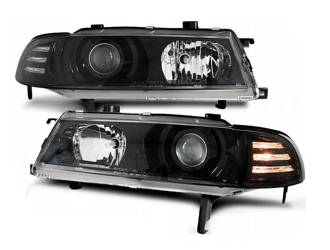 Lampy Honda Prelude 92-97 Soczewki Black Design