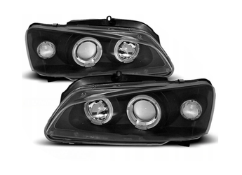 Lampy Reflektory Peugeot 106 96-03 Ringi Black