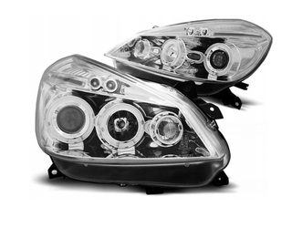 Lampy Reflektory Renault Clio 3 05-09 Ringi Chrom