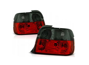 Lampy Tylne Bmw E36 93-99 Compact Clear Red Smoke